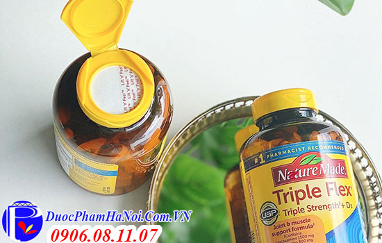 Thuốc Nature Made Triple Flex Strength D3 200 Viên Của Mỹ